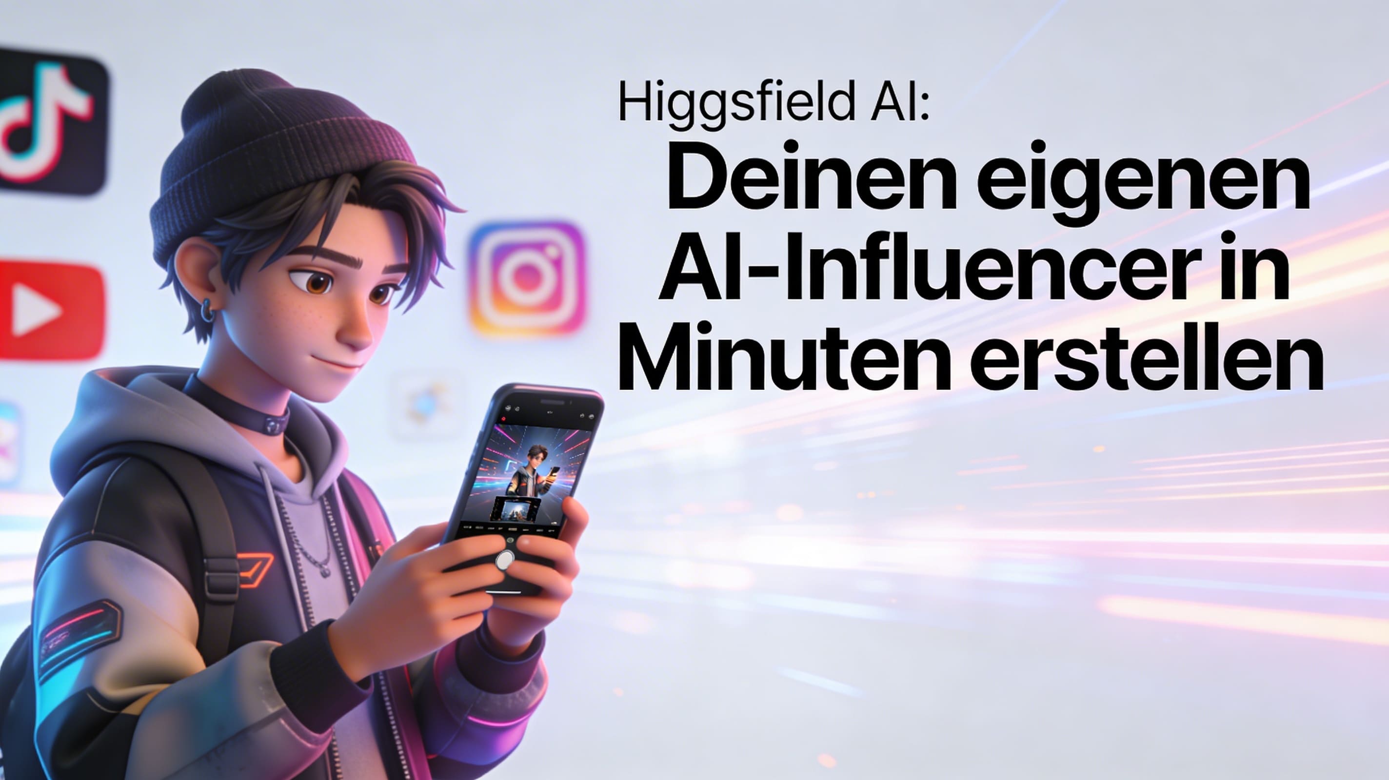Higgsfield AI: So baust du in Minuten deinen eigenen AI‑Influencer und virale Shorts